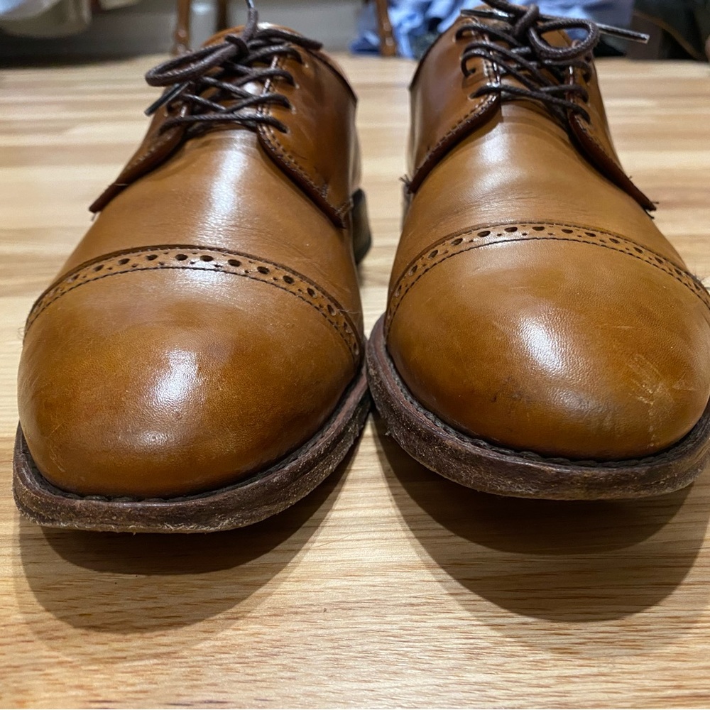 Allen Edmonds Boulevard Cap Toe dress shoe size 9.5 - Picture 6 of 8